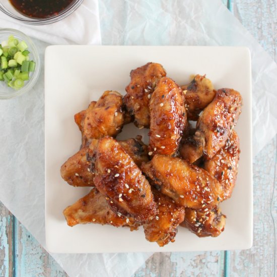 KETO TERIYAKI CHICKEN WINGS