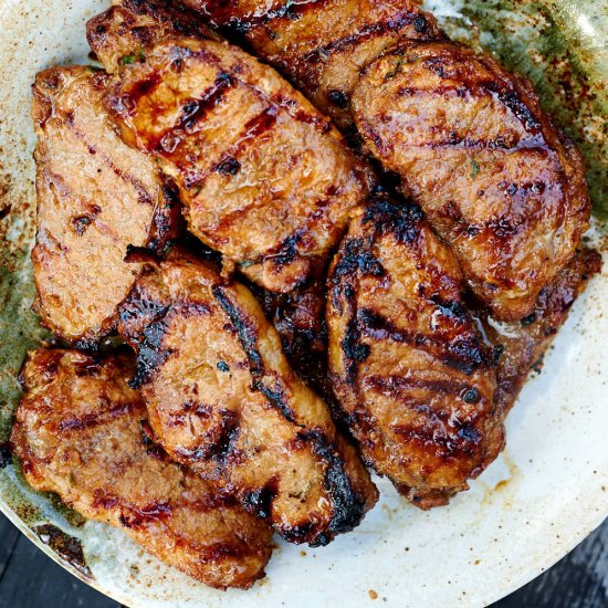 Killer Grilled Pork Chop Marinade