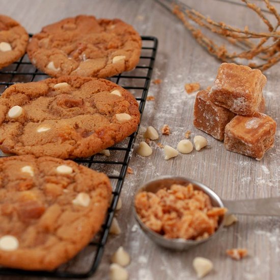 Clotted Cream Fudge Cookies