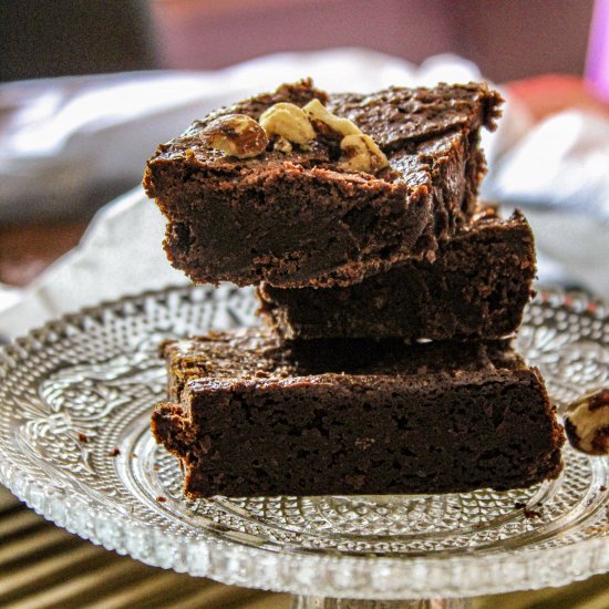 Flourless Fudge Brownies