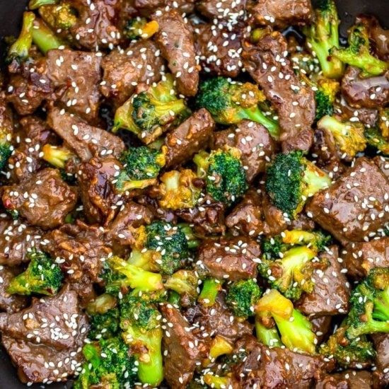 Teriyaki Beef and Broccoli