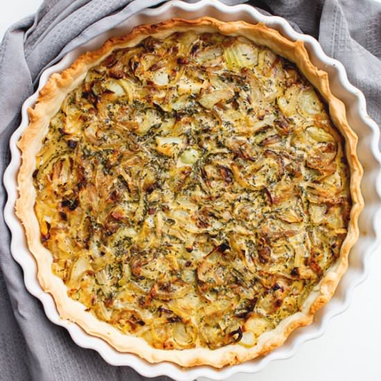 French Onion Tart