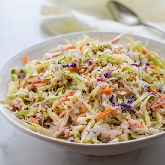 Traditional Southern Coleslaw