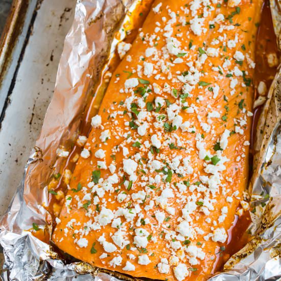 Buffalo Baked Salmon