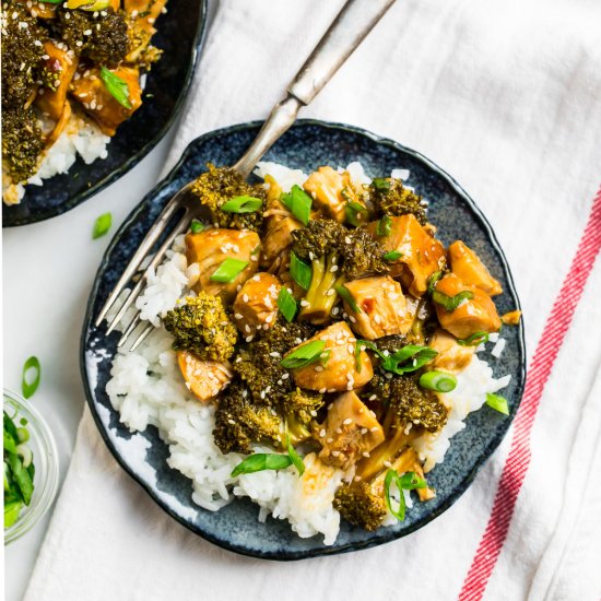 Crockpot Chicken and Broccoli