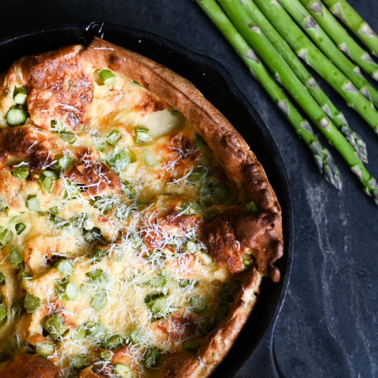 Savory Oven Baked Puffy Pancake