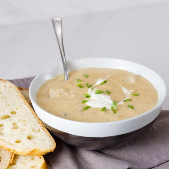 Pepper Jack Potato Soup