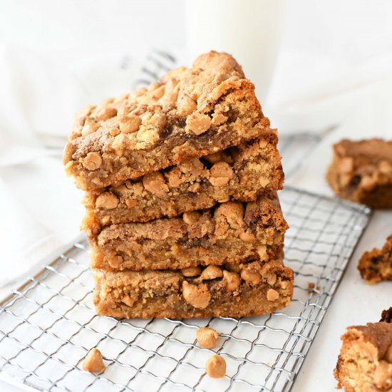 Nutella Peanut Butter Brownies