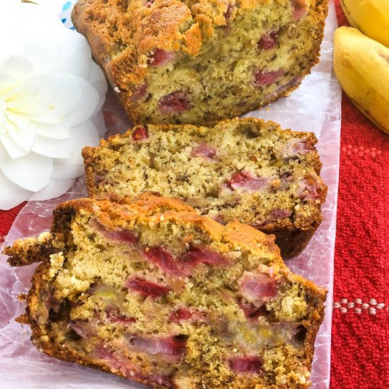 Strawberry Banana Bread