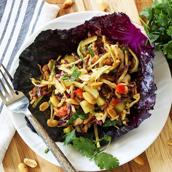 thai peanut salad