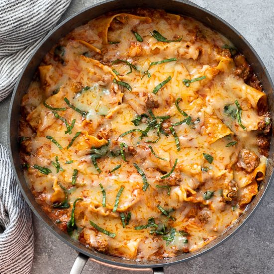 Skillet Lasagna