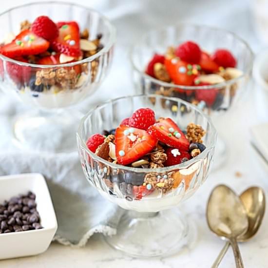 Healthy Breakfast Sundae