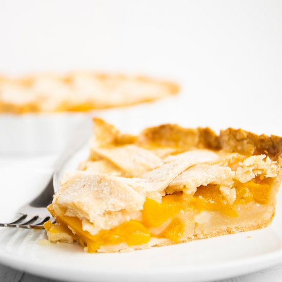 Easy Peach Pie