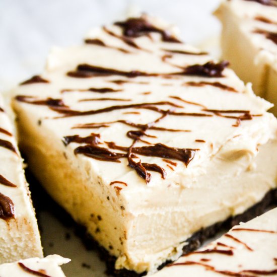 No Bake Peanut Butter Cheesecake