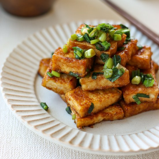 Fried Tofu (Atsuage) Teriyaki