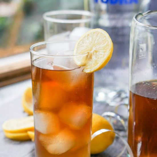 Keto Long Island Ice Tea Cocktail