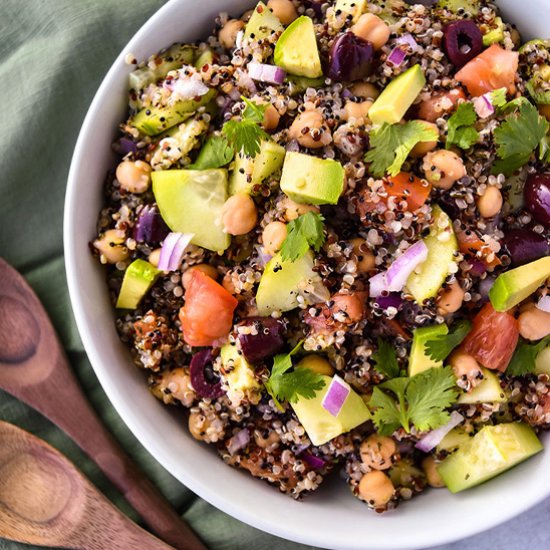 Mediterranean Quinoa Salad