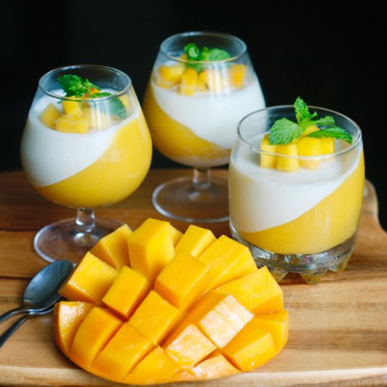 Mango Panna Cotta