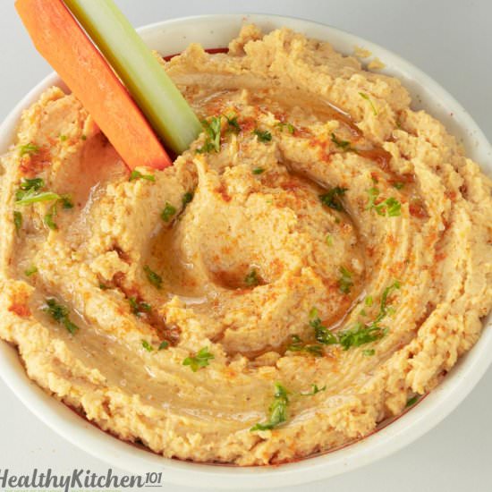 Homemade Hummus Recipe