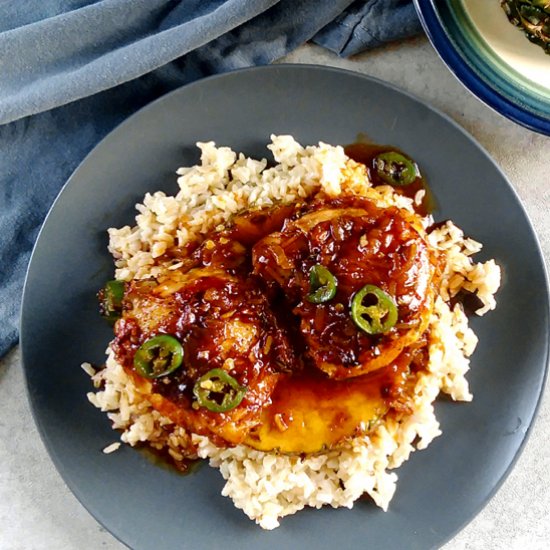 Sweet and Savory Chicken Thighs