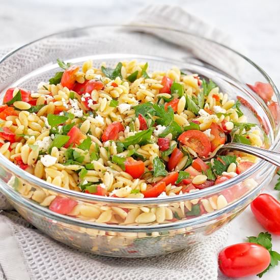 Risoni (Orzo) Salad