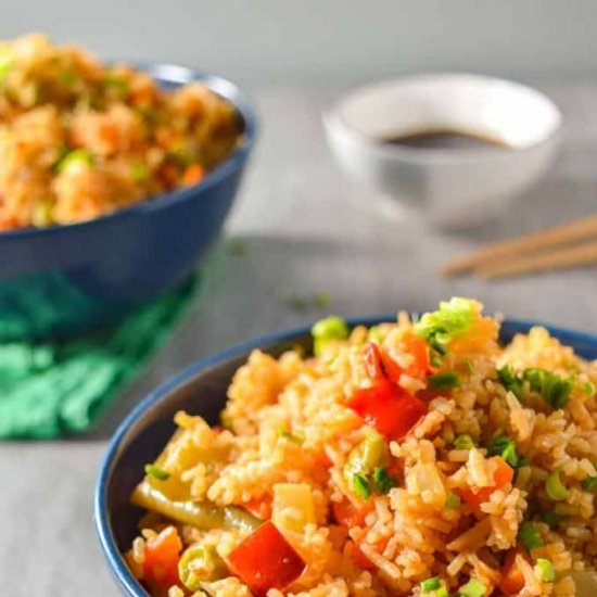 Easy Vegetable Fried Rice