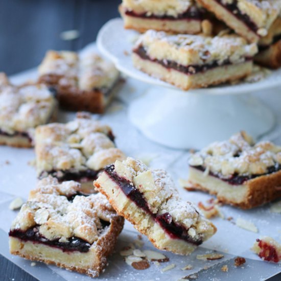 Cherry Crumb Bars