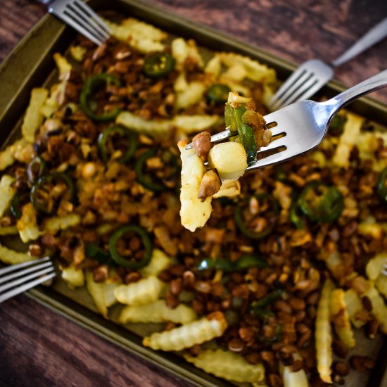 Texas Nacho Fries (Vegan)