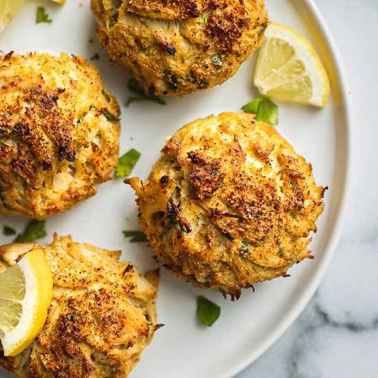 Maryland Crab Cake {Keto, Whole30}