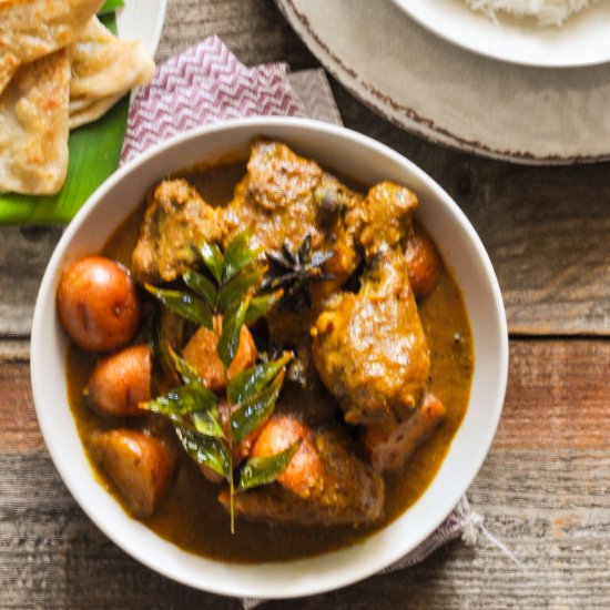 Malaysian Nyonya Chicken Curry