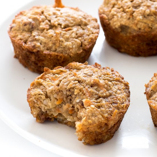 Flourless Morning Glory Muffins