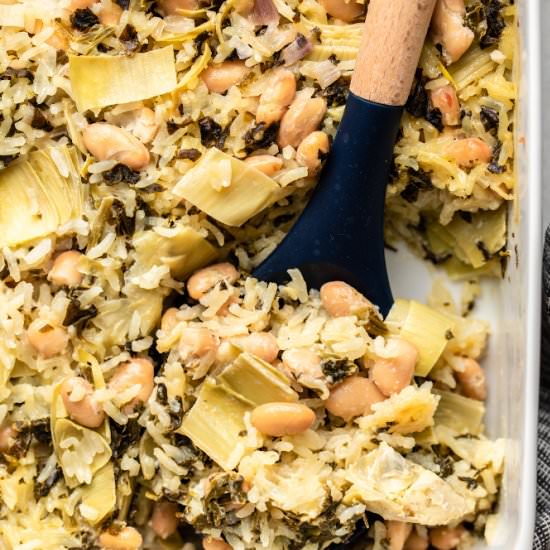 Spinach & Artichoke Casserole