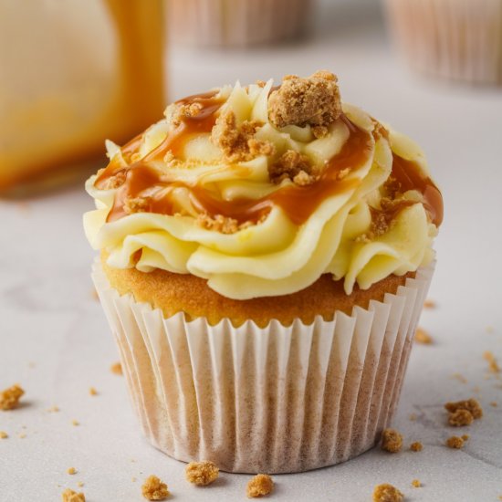 Salted Caramel & Tablet Cupcakes