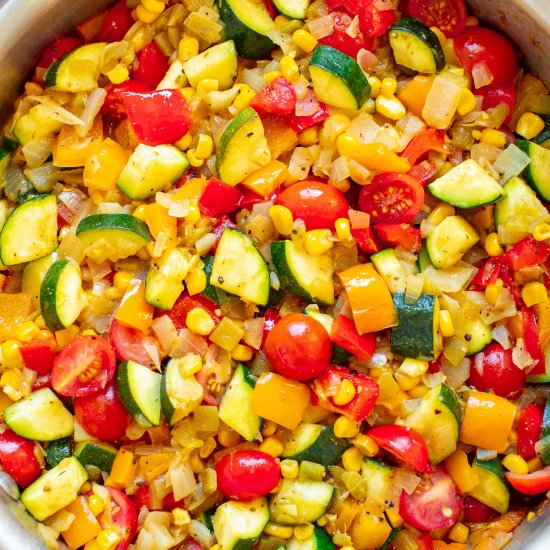 Zucchini & Corn (Calabacitas)