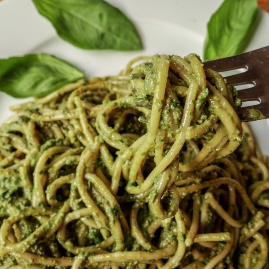 Easy vegan pesto