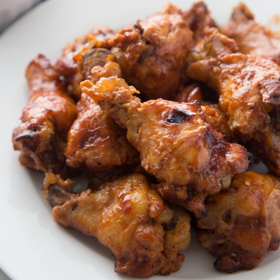 Crockpot Root Beer Chicken Wings