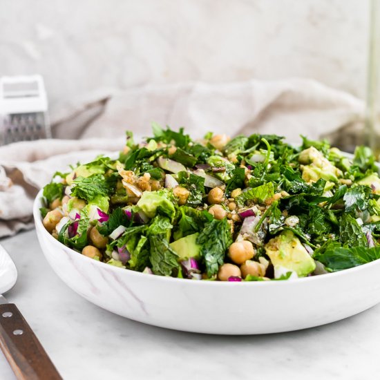 Springy Bulgur Herb Salad