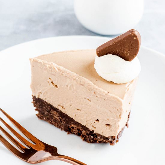 chocolate orange cheesecake