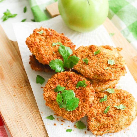 GF Air Fryer Fried Green Tomatoes