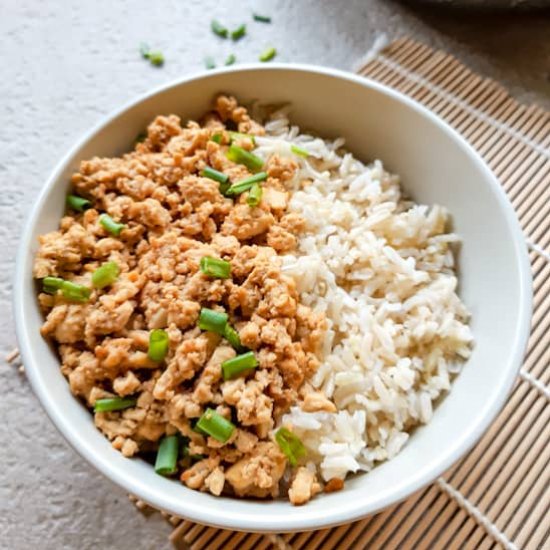 Chinese Style Vegan Tofu Mince