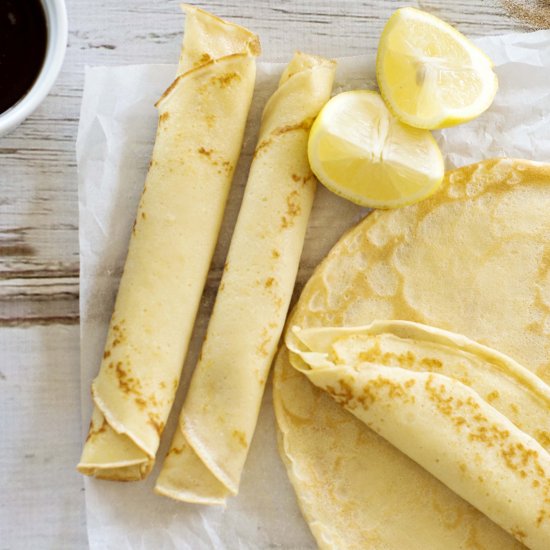 South African Pancakes (Pannekoek)