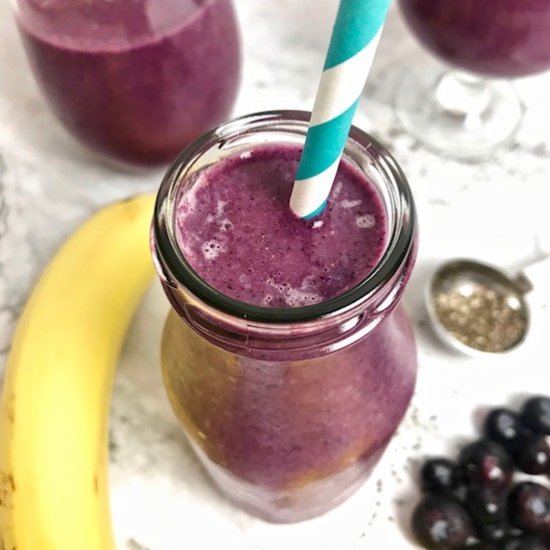 Pineapple Blueberry Smoothie