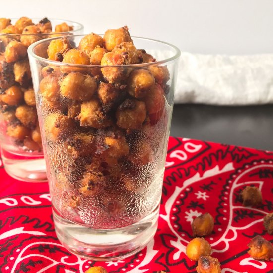 Roasted Chickpeas Snack w/ Mustard