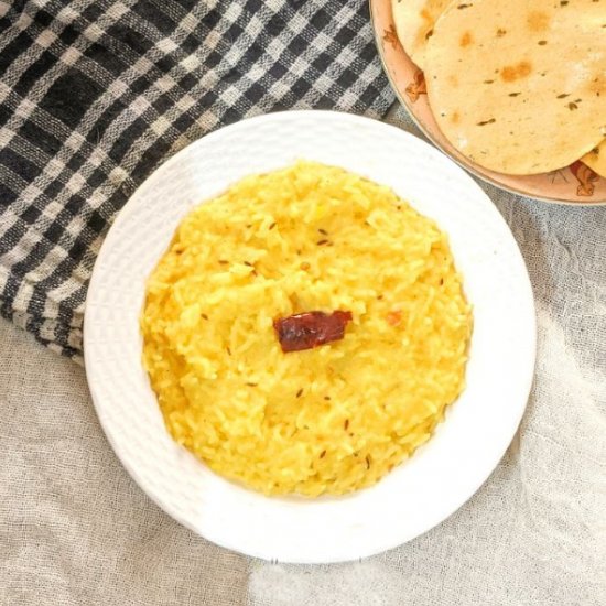 Homemade Lentil Khichdi