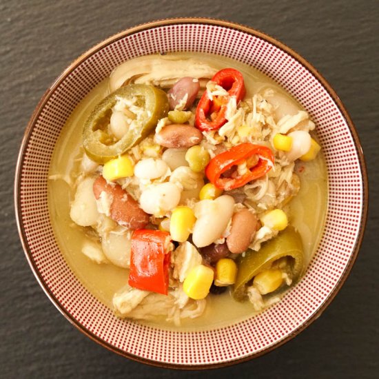 Stovetop 15 Bean Soup With Chicken