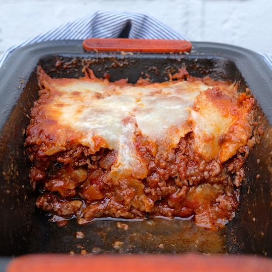 Meat Aubergine Parmigiana recipe