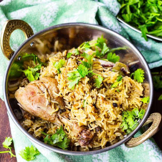 Instant Pot Chicken Biriyani