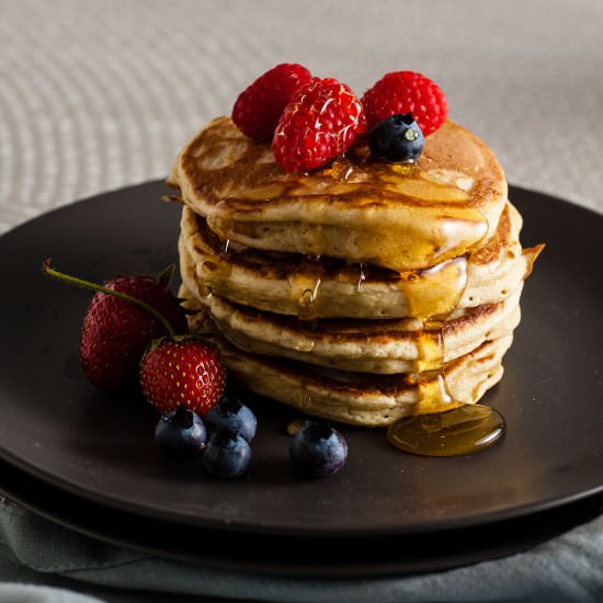 Sourdough Pancakes (American Style)