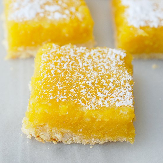 Lilikoi (passionfruit) bars