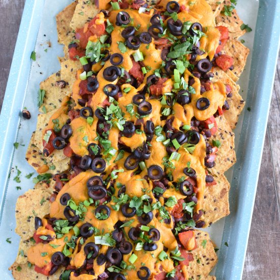 Sheet Pan Vegan Nachos